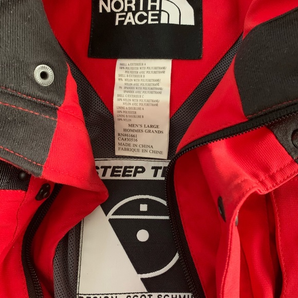 Vintage north face steep tech jacket used size xl - Picture 5 of 5